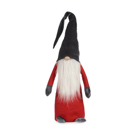 Figurine Décorative Gnome Rouge Gris Blanc Bois Sable 20 x 100 x 25 cm - Sapin Belge