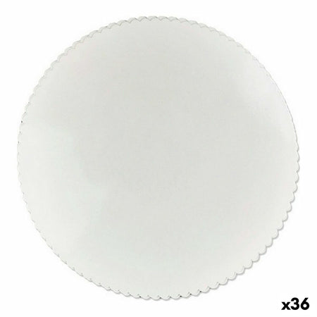 Base de gâteau Blanc Papier Lot 6 Pièces 28 cm (36 Unités) - Sapin Belge