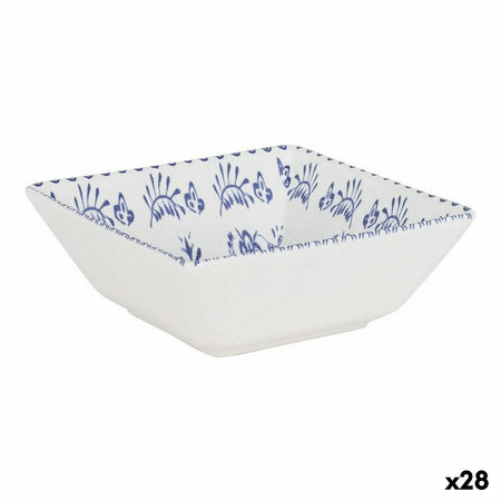 Assietes La Mediterránea Blur Porcelaine 13 x 13 x 5 cm (28 Unités) - Sapin Belge