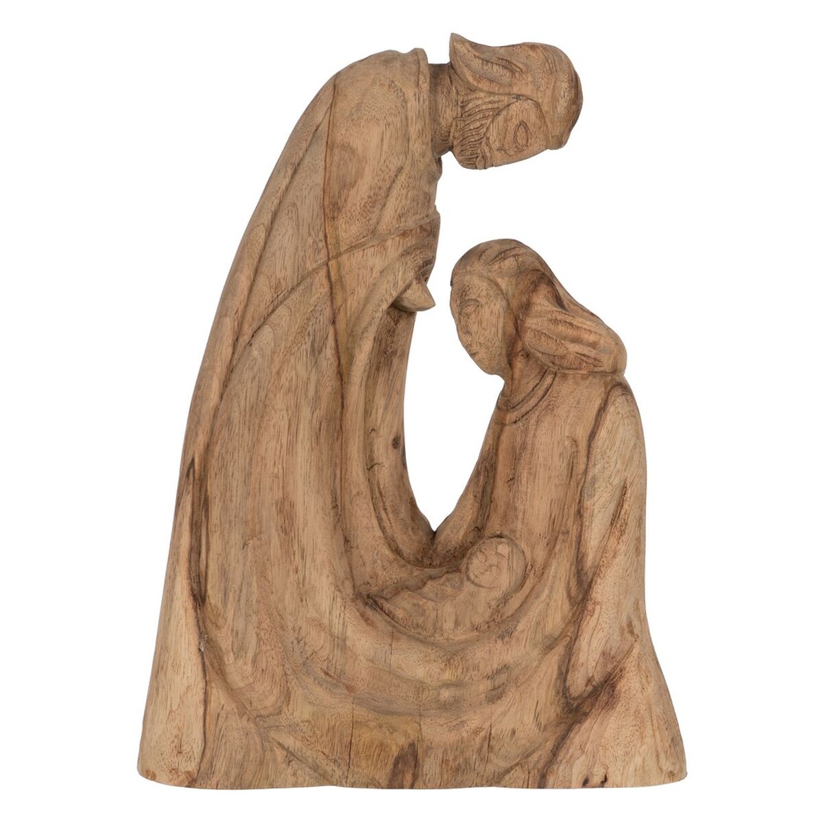 Accesoires pour crèche de Noël Naturel Bois de manguier 28 x 5,5 x 37 cm - Sapin Belge