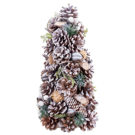 Sapin de Noël Multicouleur Plastique Foam Ananas 18 x 18 x 30 cm - Sapin Belge