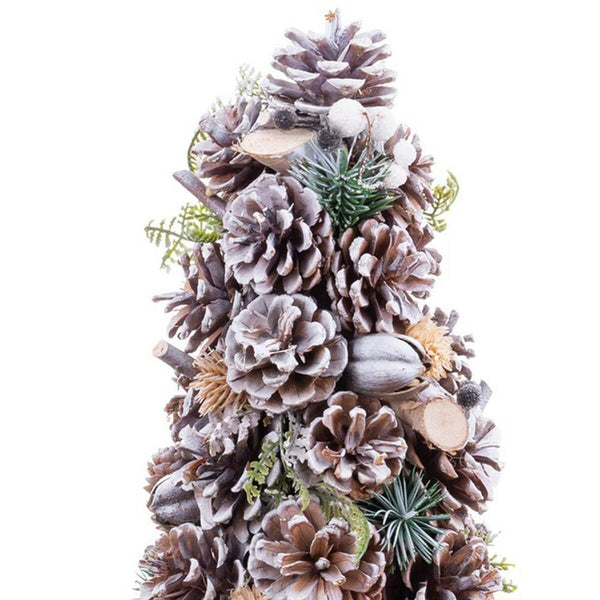 Sapin de Noël Multicouleur Plastique Foam Ananas 18 x 18 x 30 cm - Sapin Belge