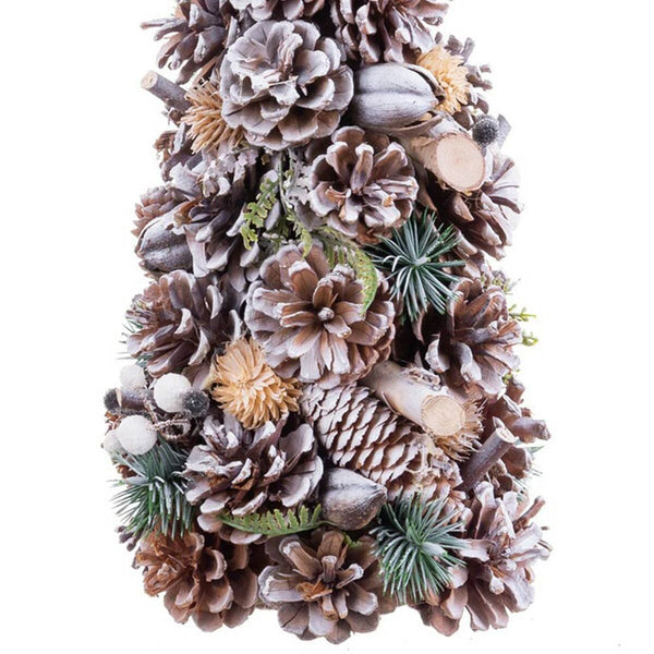 Sapin de Noël Multicouleur Plastique Foam Ananas 18 x 18 x 30 cm - Sapin Belge
