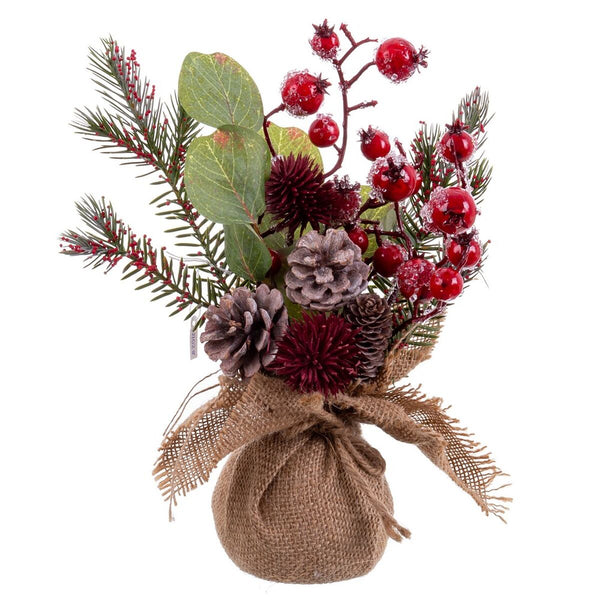 Décorations de Noël Multicouleur Plastique Foam Volets Ananas 30 cm - Sapin Belge