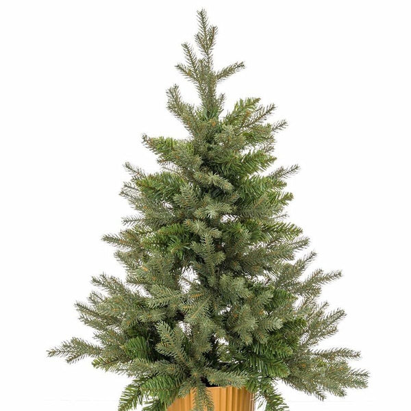 Sapin de Noël Vert Doré Polyéthylène 58 x 58 x 90 cm - Sapin Belge