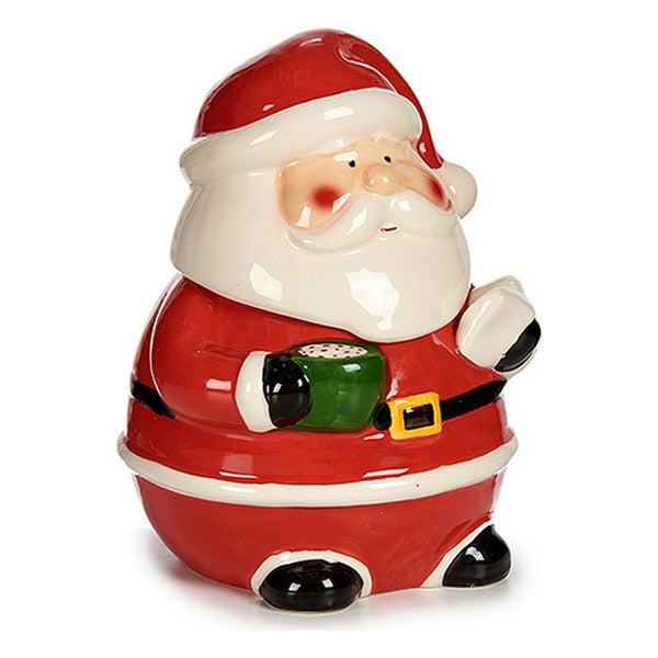 Figurine Décorative Père Noël Céramique (15,5 x 20,5 x 16 cm) - Sapin Belge