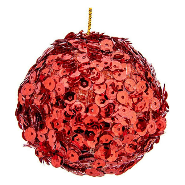 Boules de Noël Ø 10 cm Rouge Plastique 10 x 10 x 10 cm - Sapin Belge