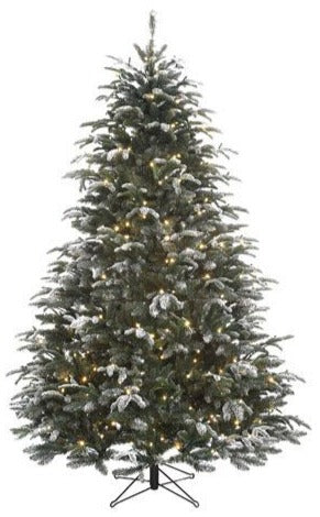 Sapin artificiel Stelton Frosted LED - h215xd147cm - Sapin Belge