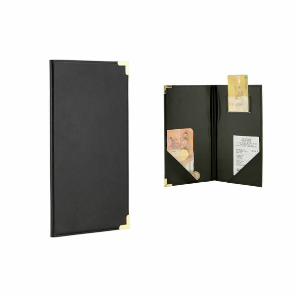 Dossier Securit Classic Remise des comptes 23,9 x 13,1 cm Noir - Sapin Belge