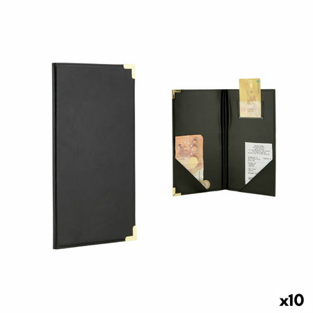 Dossier Securit Classic Remise des comptes 23,9 x 13,1 cm Noir - Sapin Belge