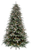 Sapin artificiel Hallarin Frosted LED - h185xd117cm.