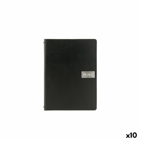 Porte-menus Securit 25,3 x 17,7 x 0,8 cm Noir - Sapin Belge