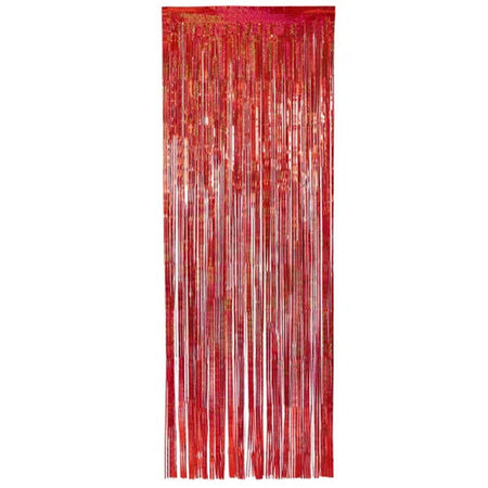 Rideau Rouge 200 x 100 cm - Sapin Belge