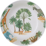 Assiette creuse La Mediterránea Sauvage Mélamine 20 x 20 x 5 cm - Sapin Belge