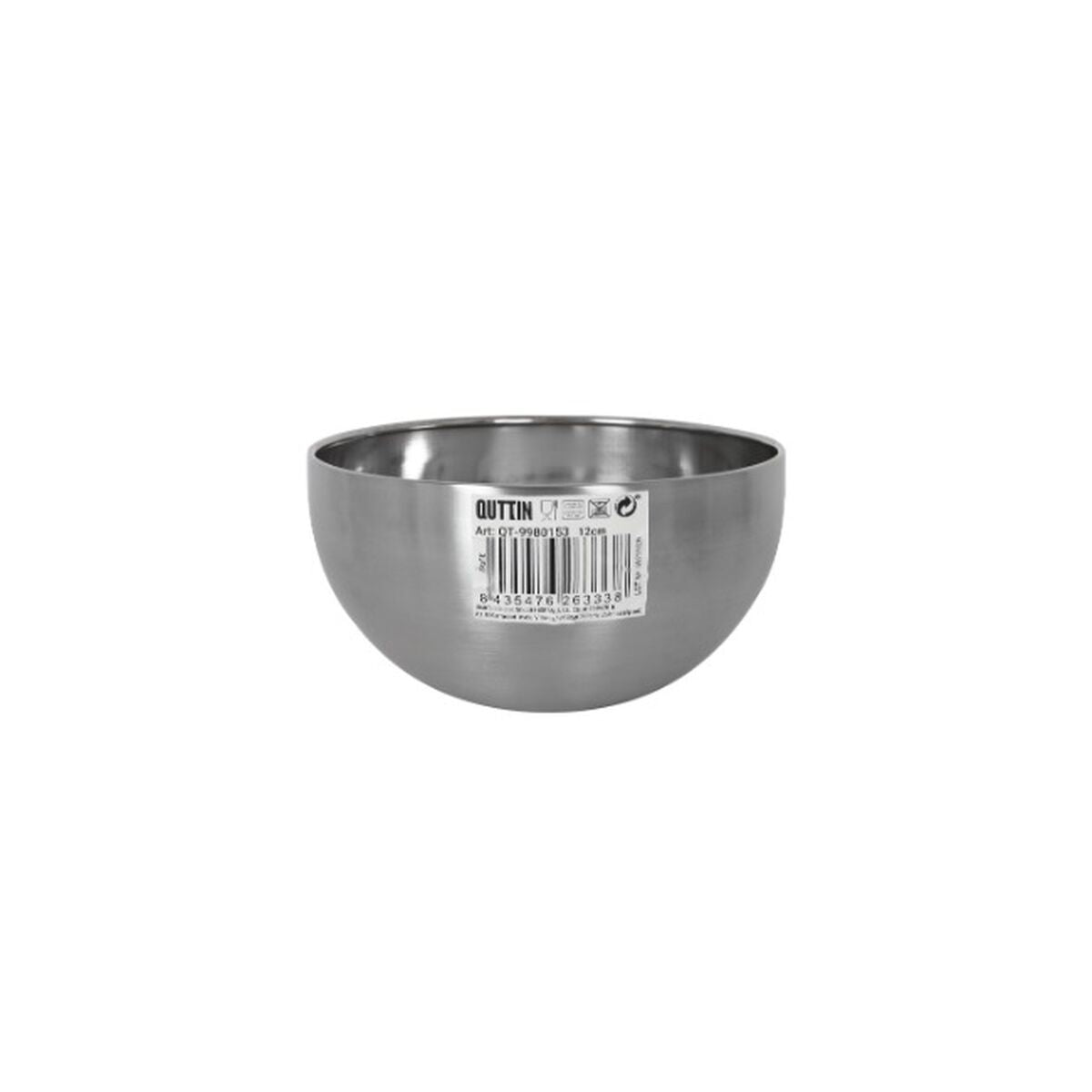 Bol Quttin Acier 11,7 x 6 cm - Sapin Belge