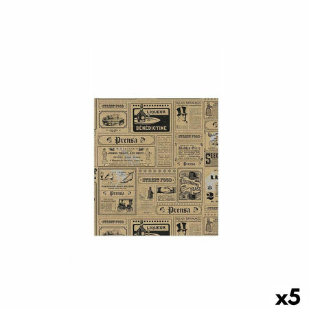 Tapis Algon Papier Journal 31 x 28 cm (5 Unités) - Sapin Belge