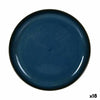 Plateau apéritif La Mediterránea Chester Bleu Ronde 19,6 x 2,2 cm (18 Unités) - Sapin Belge