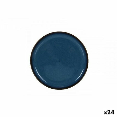 Plateau apéritif La Mediterránea Chester Bleu Ronde 13,7 x 2 cm (24 Unités) - Sapin Belge