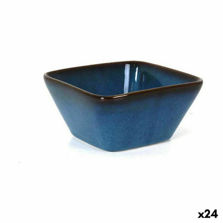 Bol La Mediterránea Pica-pica Bleu 10,5 x 5,3 cm (24 Unités) - Sapin Belge
