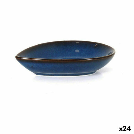 Bol La Mediterránea Pica-pica Bleu 14,4 x 10,5 x 3,1 cm (24 Unités) - Sapin Belge