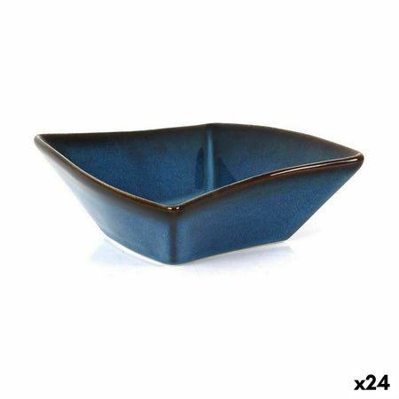 Bol La Mediterránea Pica-pica Bleu 12 x 11,7 x 4,3 cm (24 Unités) - Sapin Belge