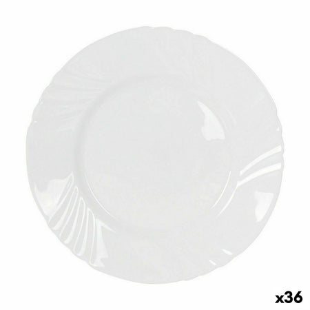 Assiette plate La Mediterránea Everett 25,2 x 25,2 x 2,5 cm (36 Unités) - Sapin Belge