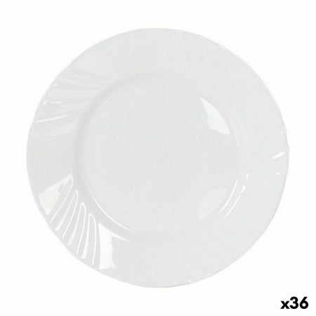 Assiette plate La Mediterránea Everett 22,8 x 22,8 x 2 cm (36 Unités) - Sapin Belge