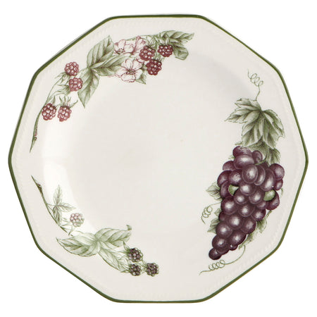 Assiette à dessert Churchill Victorian Céramique Vaisselle (Ø 20,5 cm) (6 Unités) - Sapin Belge