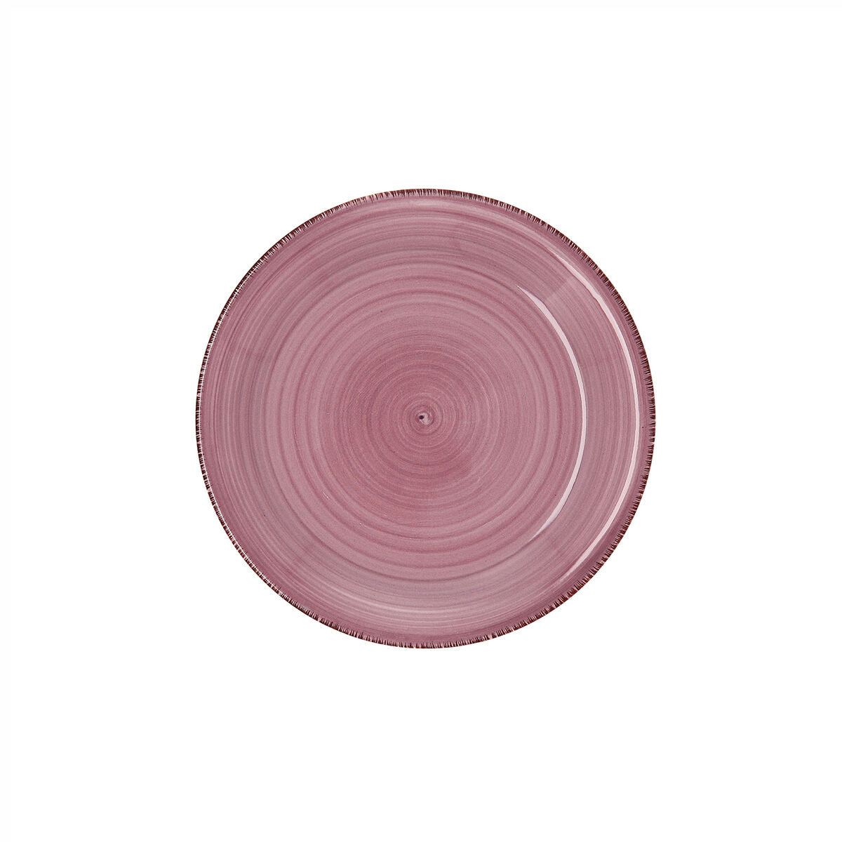 Assiette à dessert Quid Vita Peoni Rose Céramique 19 cm (12 Unités) - Sapin Belge