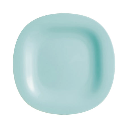 Assiette plate Luminarc Carine Turquoise verre (Ø 27 cm) (24 Unités) - Sapin Belge