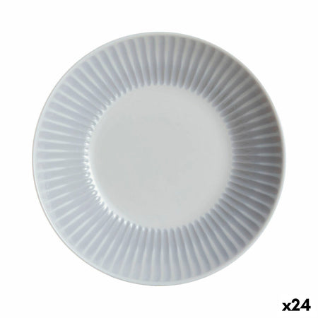 Assiette creuse Luminarc Cottage Gris verre 20 cm (24 Unités) - Sapin Belge