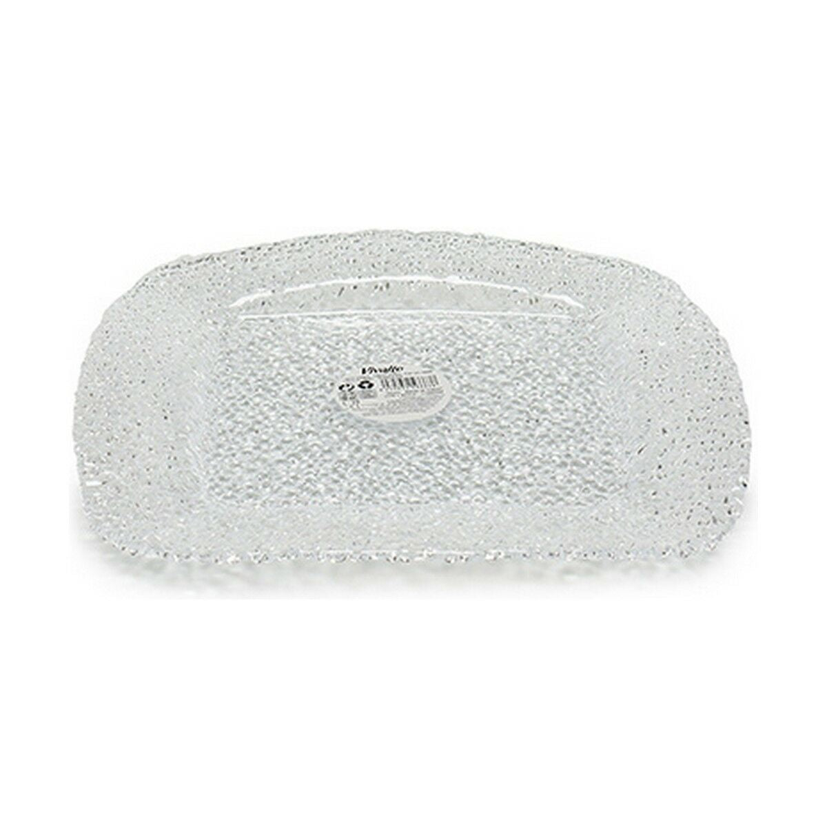 Assiette plate Glamour Transparent verre 27 x 2,5 x 27 cm (6 Unités) - Sapin Belge