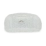 Assiette plate Glamour Transparent verre 27 x 2,5 x 27 cm (6 Unités) - Sapin Belge
