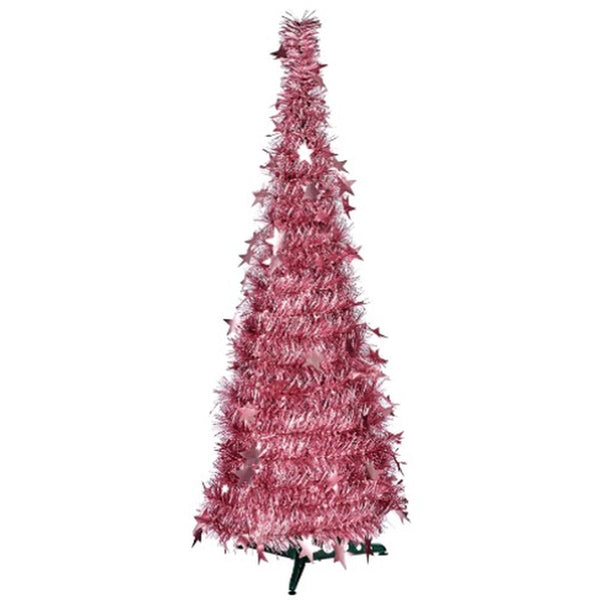 Sapin de Noël Rose guirlande 38 x 38 x 150 cm (6 Unités) - Sapin Belge