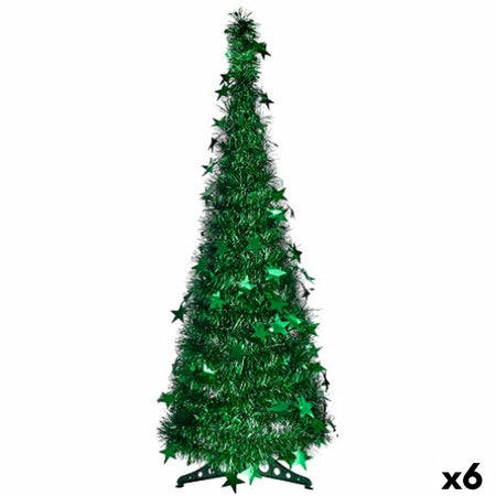 Sapin de Noël Vert guirlande 38 x 38 x 150 cm (6 Unités) - Sapin Belge