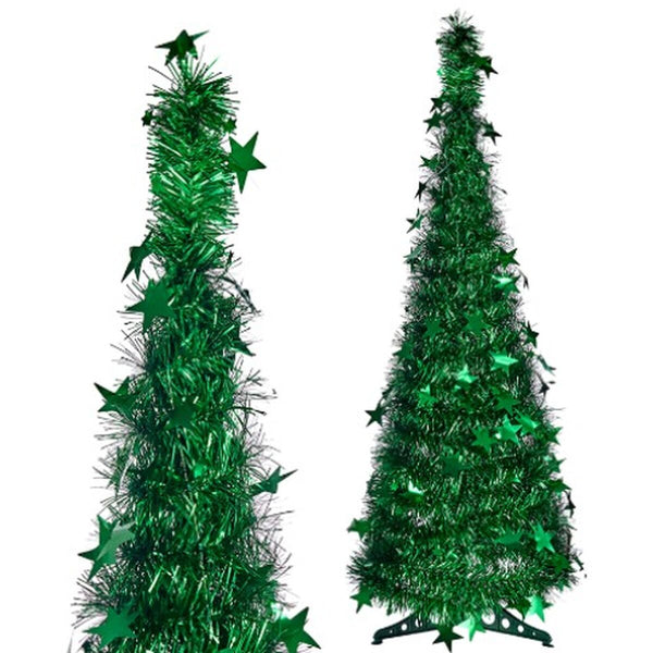 Sapin de Noël Vert guirlande 38 x 38 x 150 cm (6 Unités) - Sapin Belge