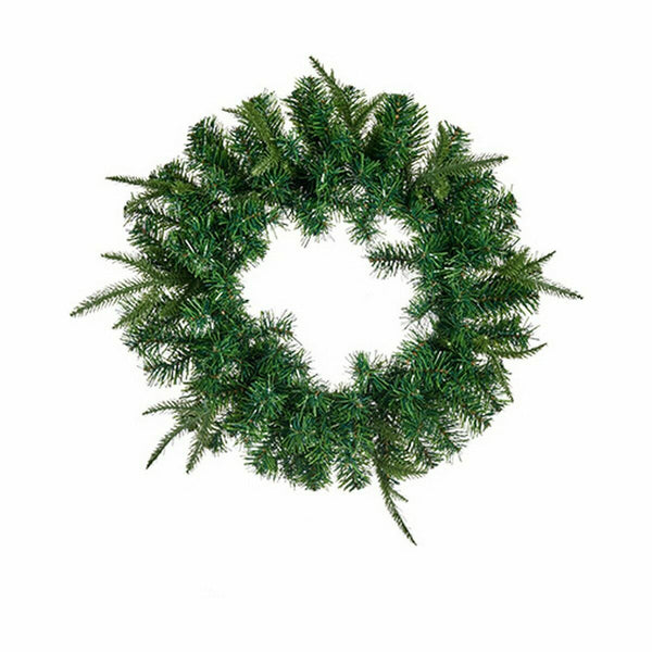 Couronne de Noël Vert 45 x 6 x 45 cm (8 Unités) - Sapin Belge