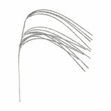 Fleur décorative Argenté 78 x 2 x 7 cm (12 Unités) - Sapin Belge