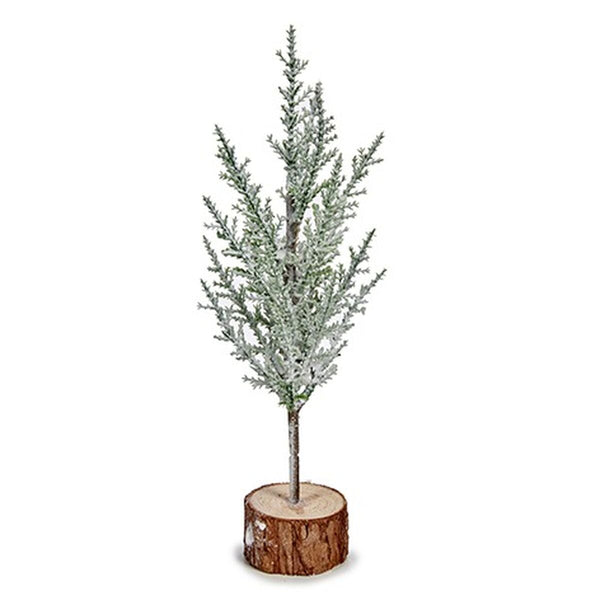 Sapin de Noël Marron Vert Bois Plastique 5 x 20,5 x 7 cm (48 Unités) - Sapin Belge