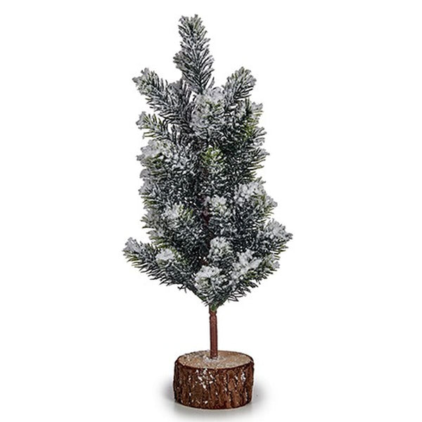 Sapin de Noël Marron Vert Bois Plastique 5 x 21 x 8 cm (48 Unités) - Sapin Belge