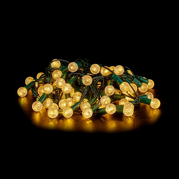 Guirlande lumineuse LED Jaune 800 x 10 x 2 cm (12 Unités) - Sapin Belge