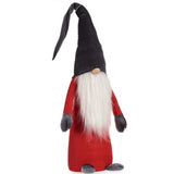 Figurine Décorative Gnome Blanc Rouge Gris Polyester Bois Sable 20 x 100 x 25 cm (8 Unités) - Sapin Belge