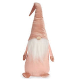 Figurine Décorative Gnome Rose Polyester Bois Sable 14 x 48 x 17,5 cm (16 Unités) - Sapin Belge