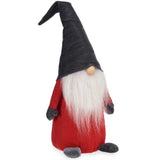 Figurine Décorative Gnome Blanc Rouge Gris Polyester Bois Sable 14 x 48 x 17,5 cm (16 Unités) - Sapin Belge