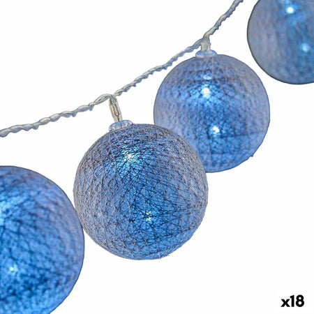 Guirlande lumineuse LED 6 x 6 x 200 cm Gris (18 Unités) - Sapin Belge
