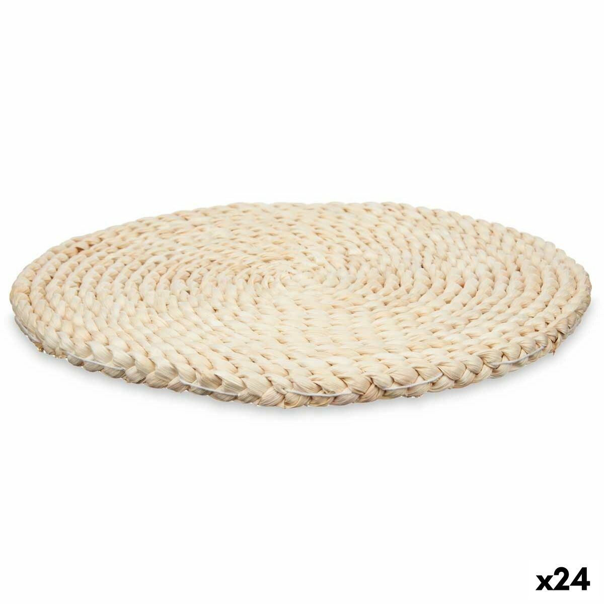 Dessous de plat Naturel alfa 25 x 25 x 2 cm (24 Unités) - Sapin Belge