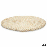 Dessous de plat Naturel alfa 25 x 25 x 2 cm (24 Unités) - Sapin Belge