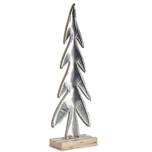 Figurine Décorative Sapin de Noël Gris Bois 5 x 32,5 x 11,5 cm (24 Unités) - Sapin Belge