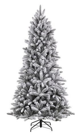 Sapin artificiel Snowdon Frosted - h215xd127cm - Sapin Belge