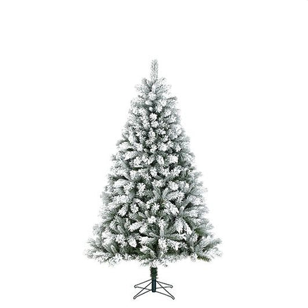 Sapin artificiel Chandler Frosted - h185xd104cm - Sapin Belge